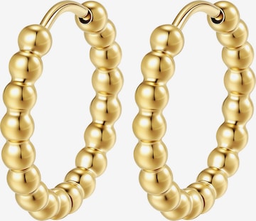 Hey Happiness - Pendientes en oro: frente
