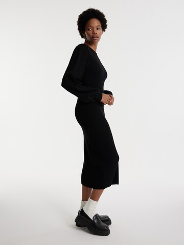 melns EDITED Adīta kleita 'Jeanne': no priekšpuses