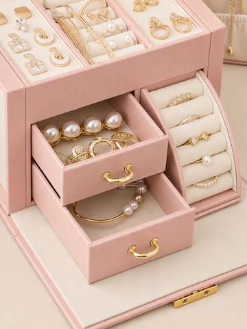 MEVYRA Jewelry Storage in Pink