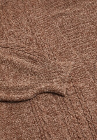 Tanuna Knit cardigan in Brown