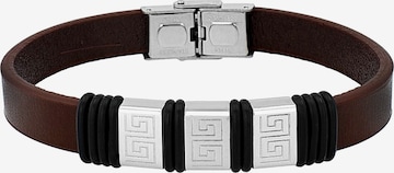 Akzent Bracelet 'Nadim, langlebig' in Brown: front