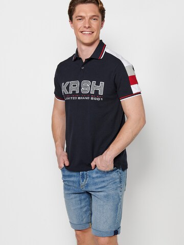 KOROSHI Shirt in Blauw