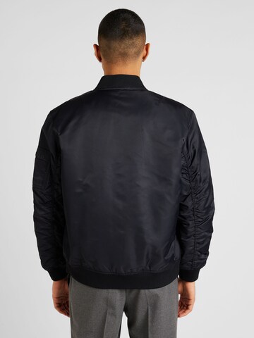 HUGO Prehodna jakna 'Balam2411' | črna barva