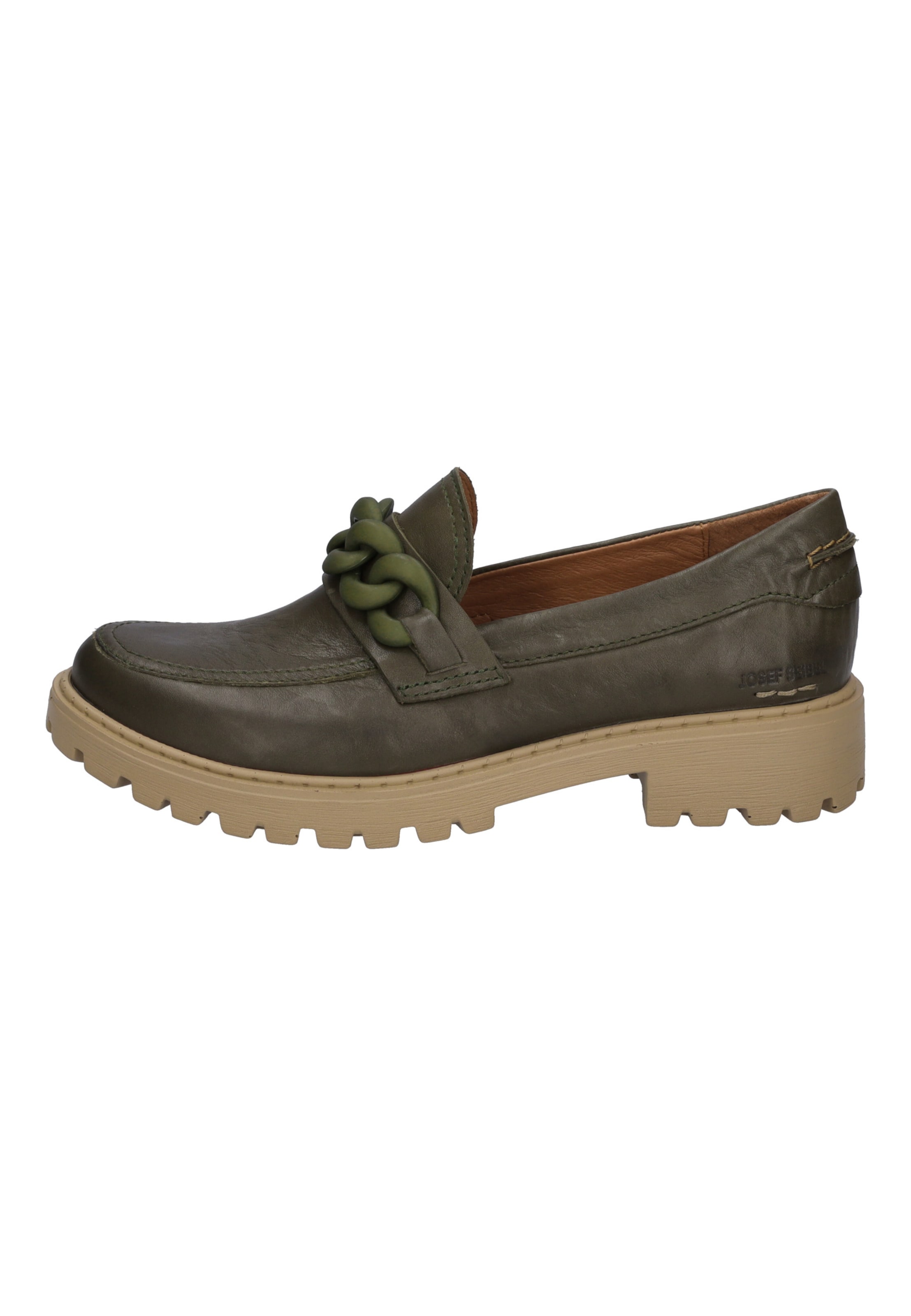 JOSEF SEIBEL Slip-ons 'Marta' in Green: front
