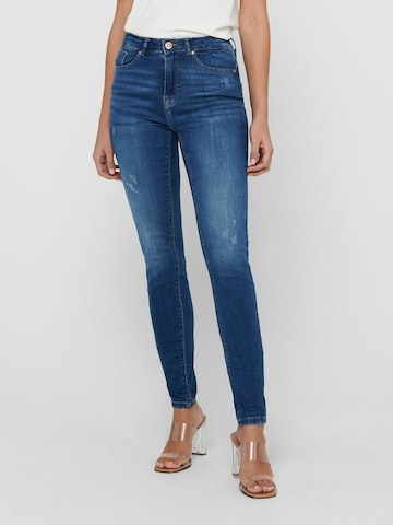 ONLY Skinny Jeans 'ONLFPAOLA' in Blauw