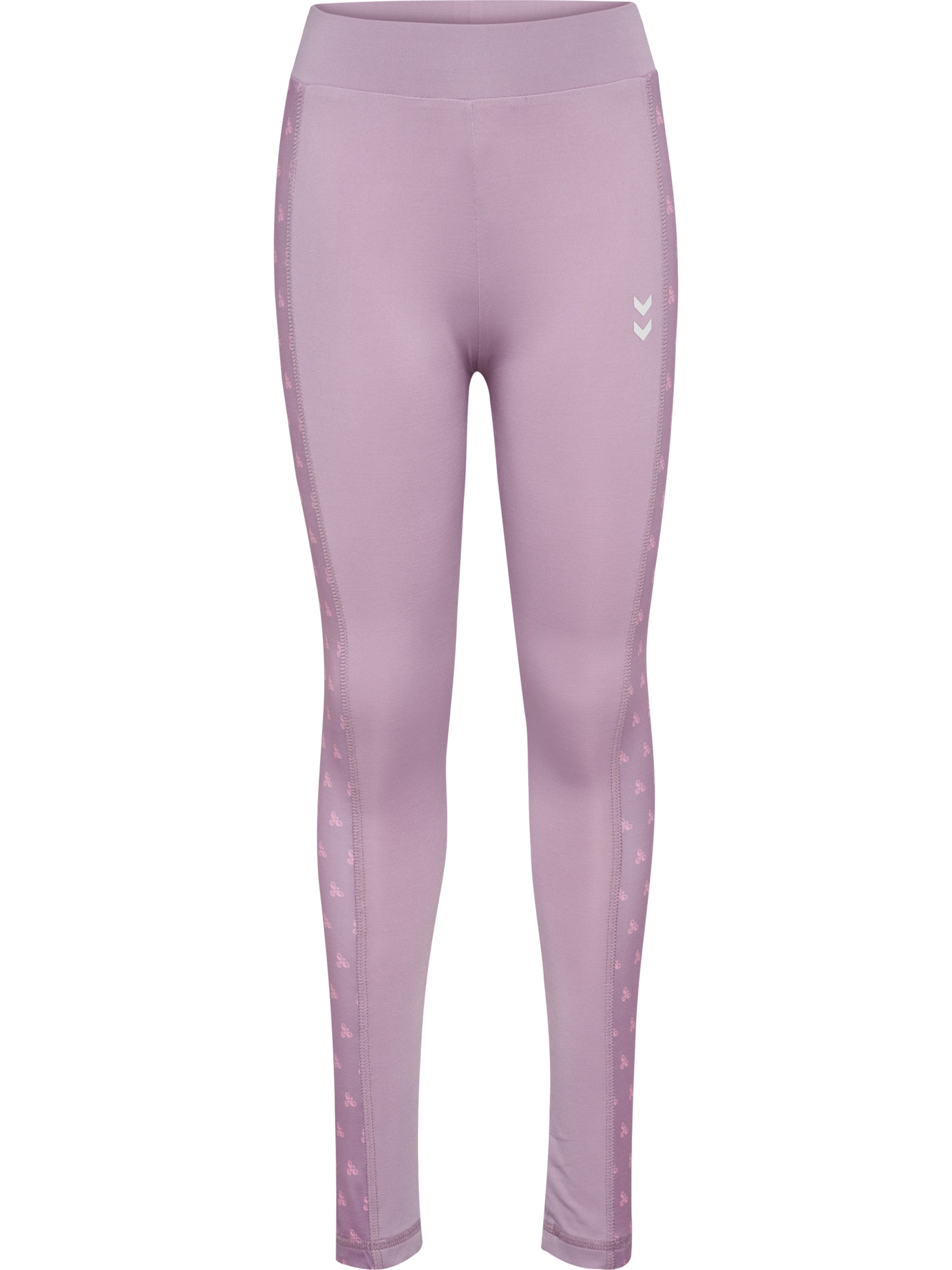 Leggings Hummel en violet : devant