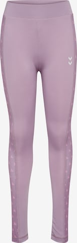 Leggings Hummel en violet : devant