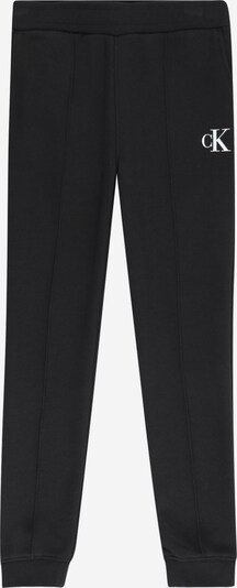 Calvin Klein Jeans Hlače u crna / bijela, Pregled proizvoda