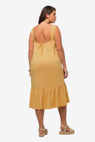 Ulla Popken Summer Dress in Yellow