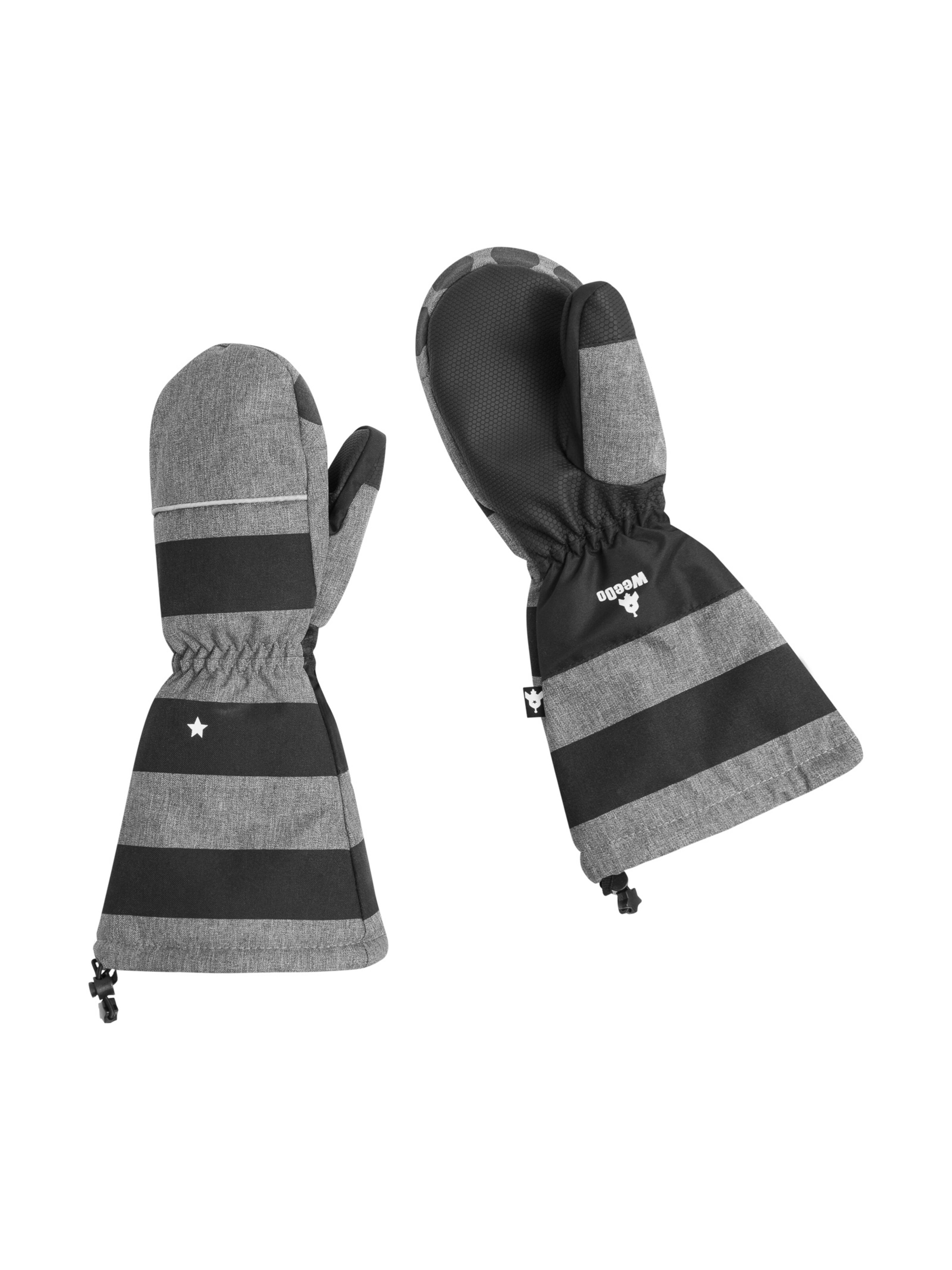 WeeDo Handsker 'RACOONDO' i grå: forside