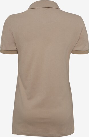 DENIM CULTURE T-shirt 'Sappho' i beige