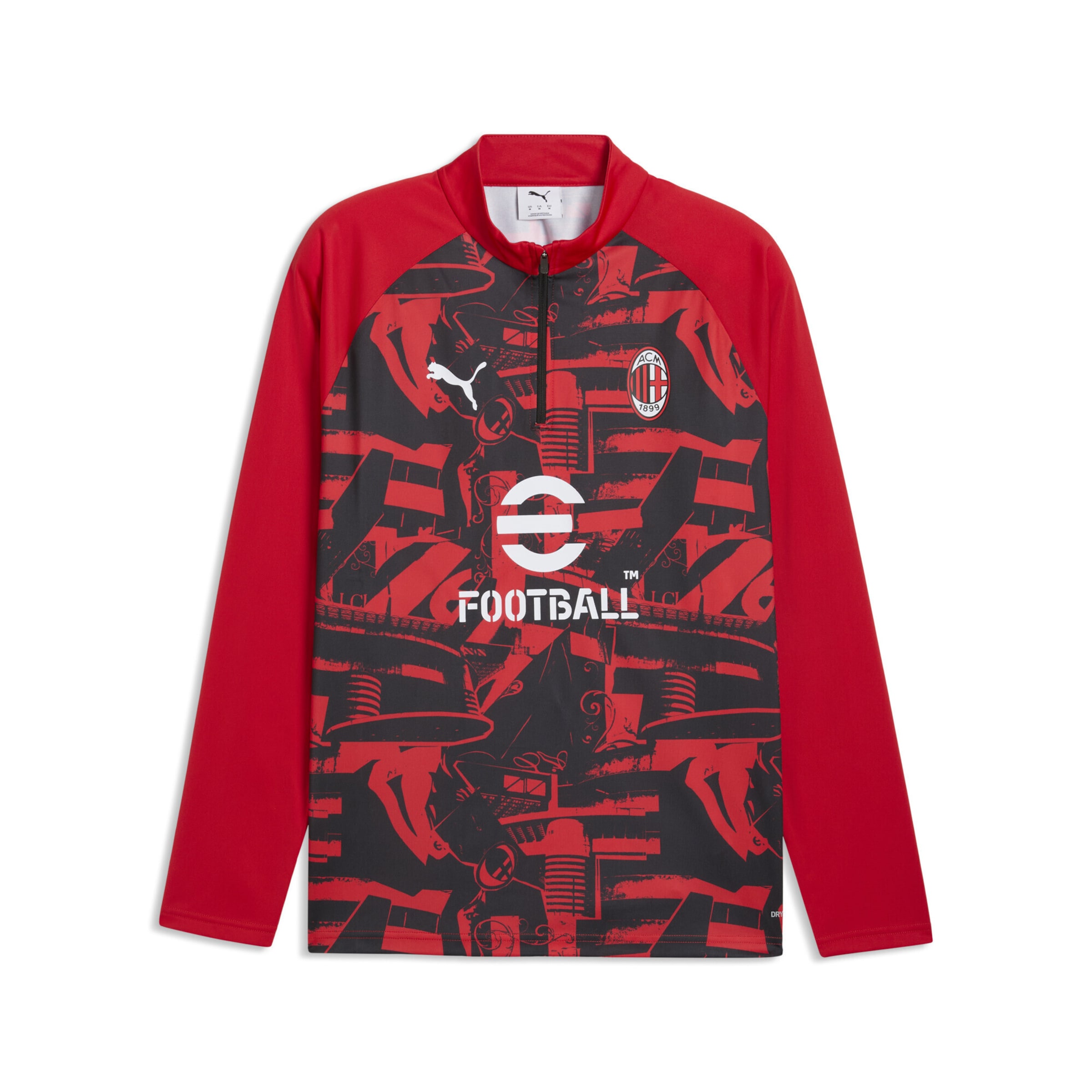 PUMA Funktionsshirt 'AC Milan' in Rot: Vorderseite