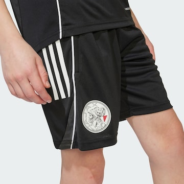 ADIDAS PERFORMANCE Regular Sportbroek 'Ajax Tiro 25 Competition' in Zwart