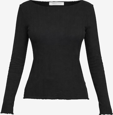 Maglietta di SASSYCLASSY in nero: frontale