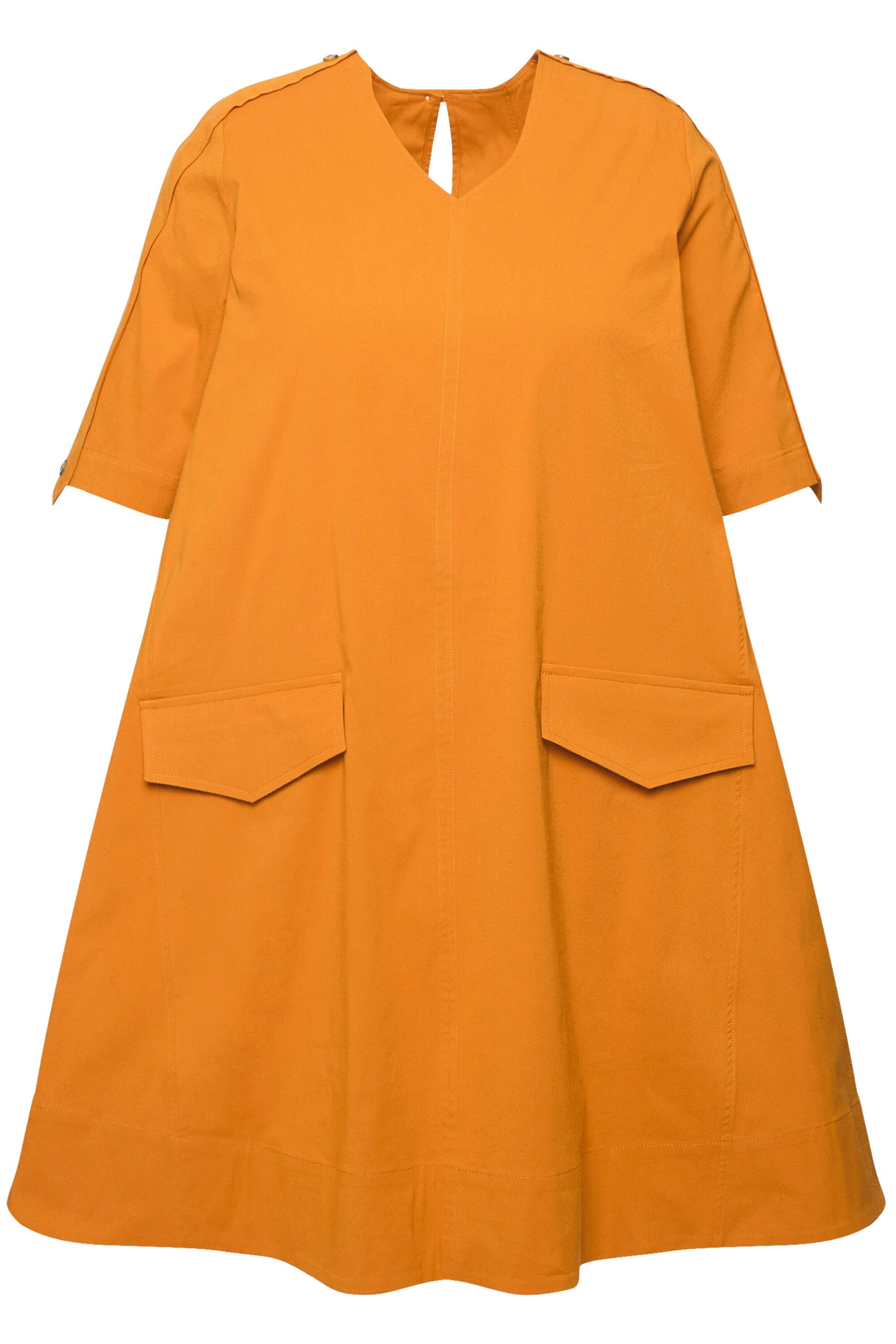 Tunique Ulla Popken en orange : devant