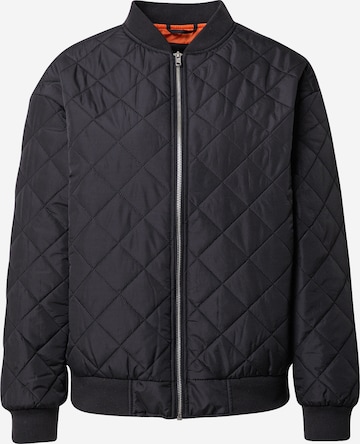 Urban Classics Between-season jacket in Black: front