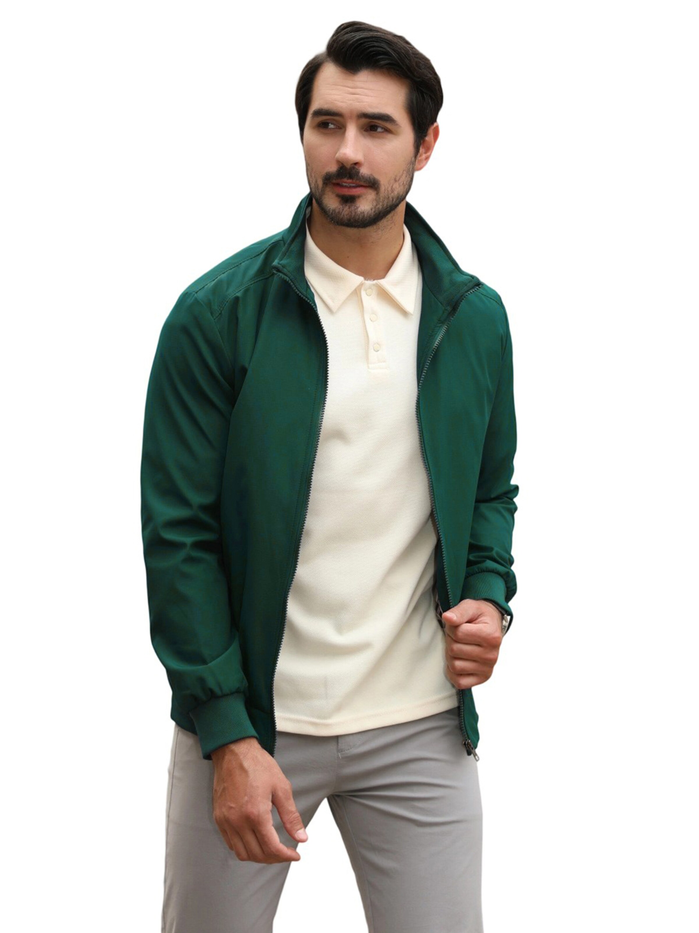 Youthup Between-Season Jacket in Green