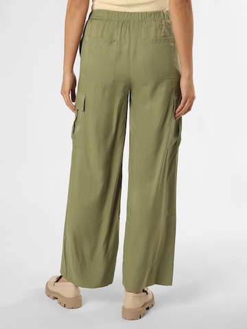 Wide Leg Pantalon cargo Marie Lund en vert