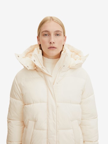 TOM TAILOR Winter Jacket in Beige