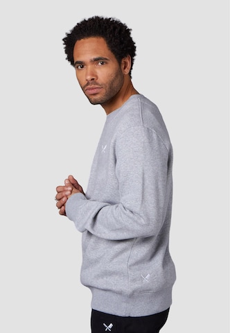 Distorted People Mikina – šedá