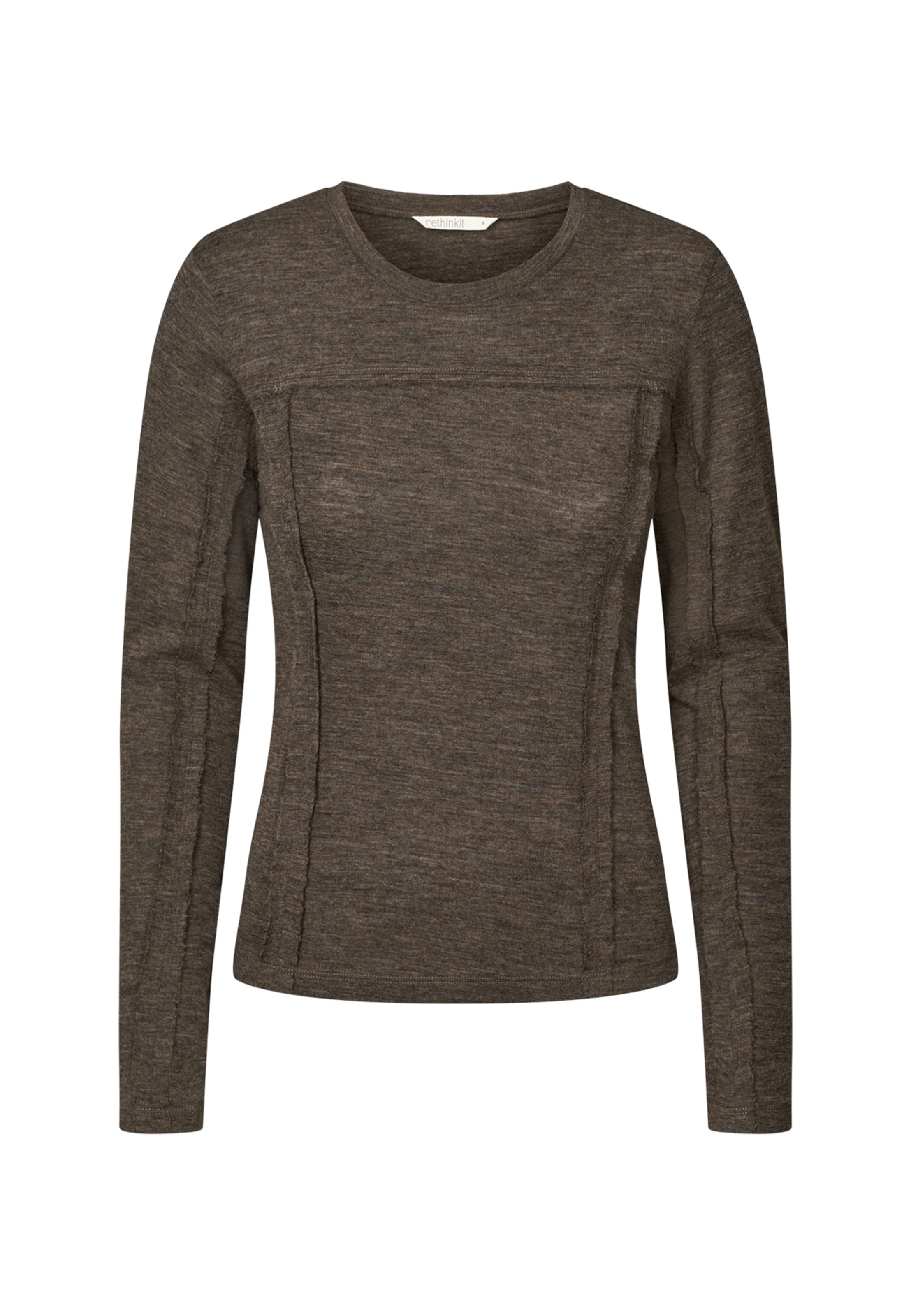 T-shirt 'Haze' rethinkit studios en marron : devant
