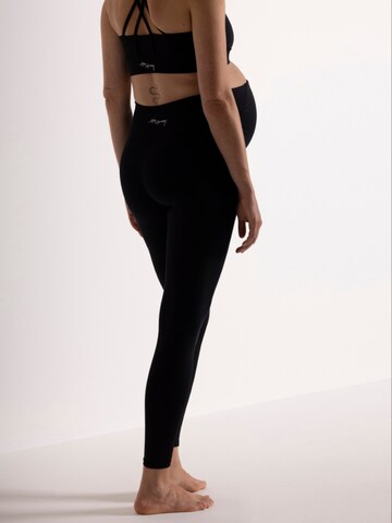 Hey Honey Skinny Leggings 'Maternity' in Schwarz