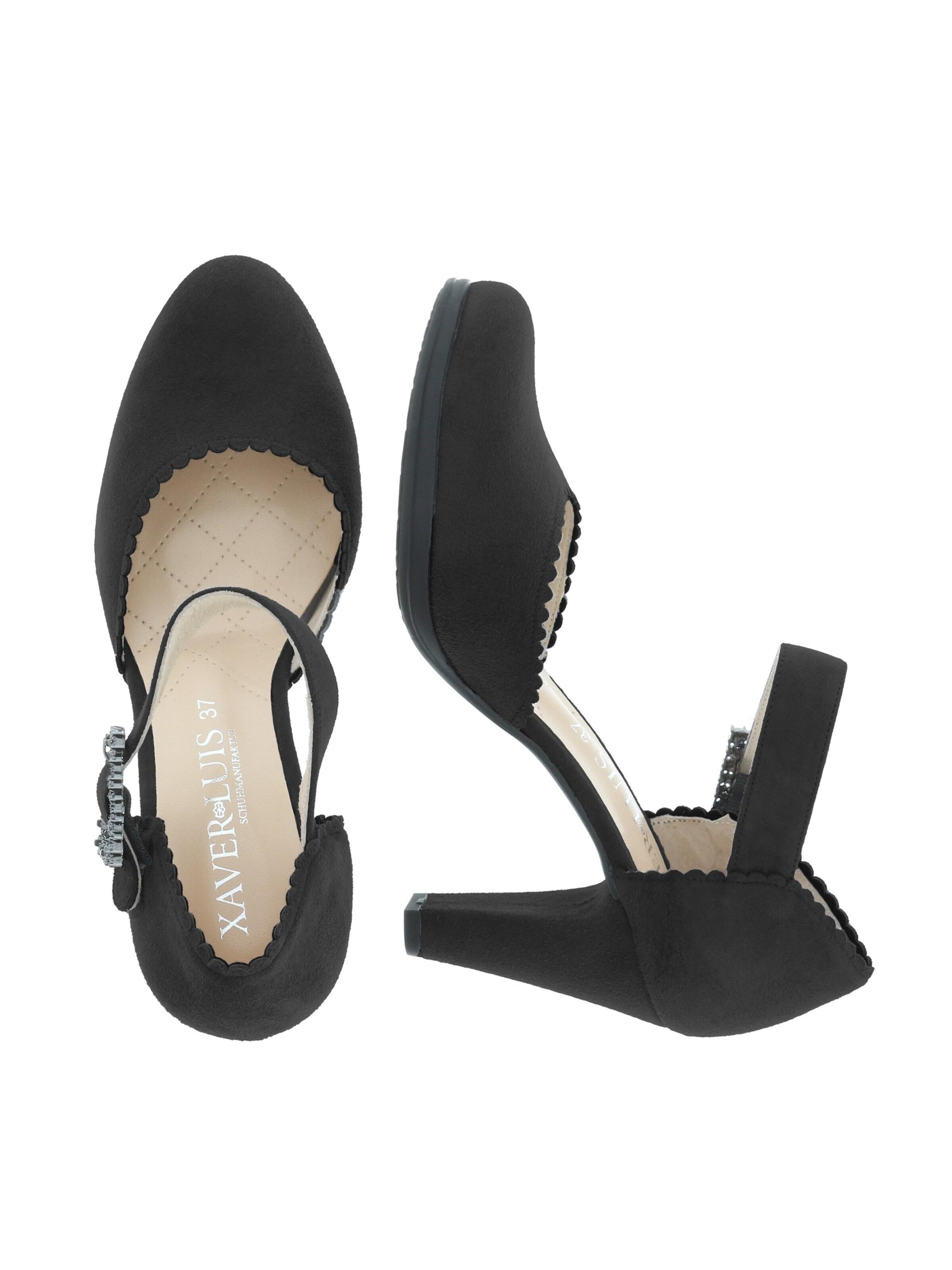 XAVER LUIS Schuhmanufaktur Pumps 'Sofina' in Black