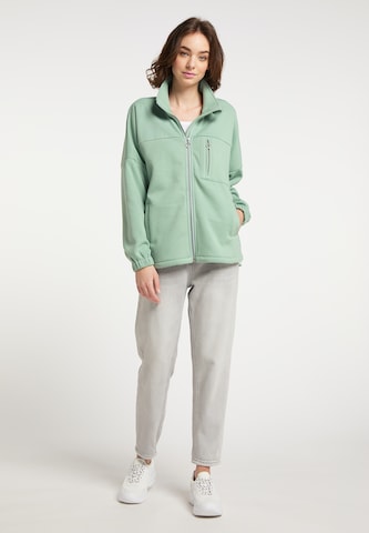 MYMO Zip-Up Hoodie in Green