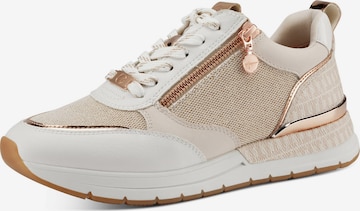 Sneaker low de la Tamaris pe roz: față