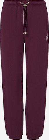 Liu Jo Slimfit Sweathose in Rot: Vorderseite