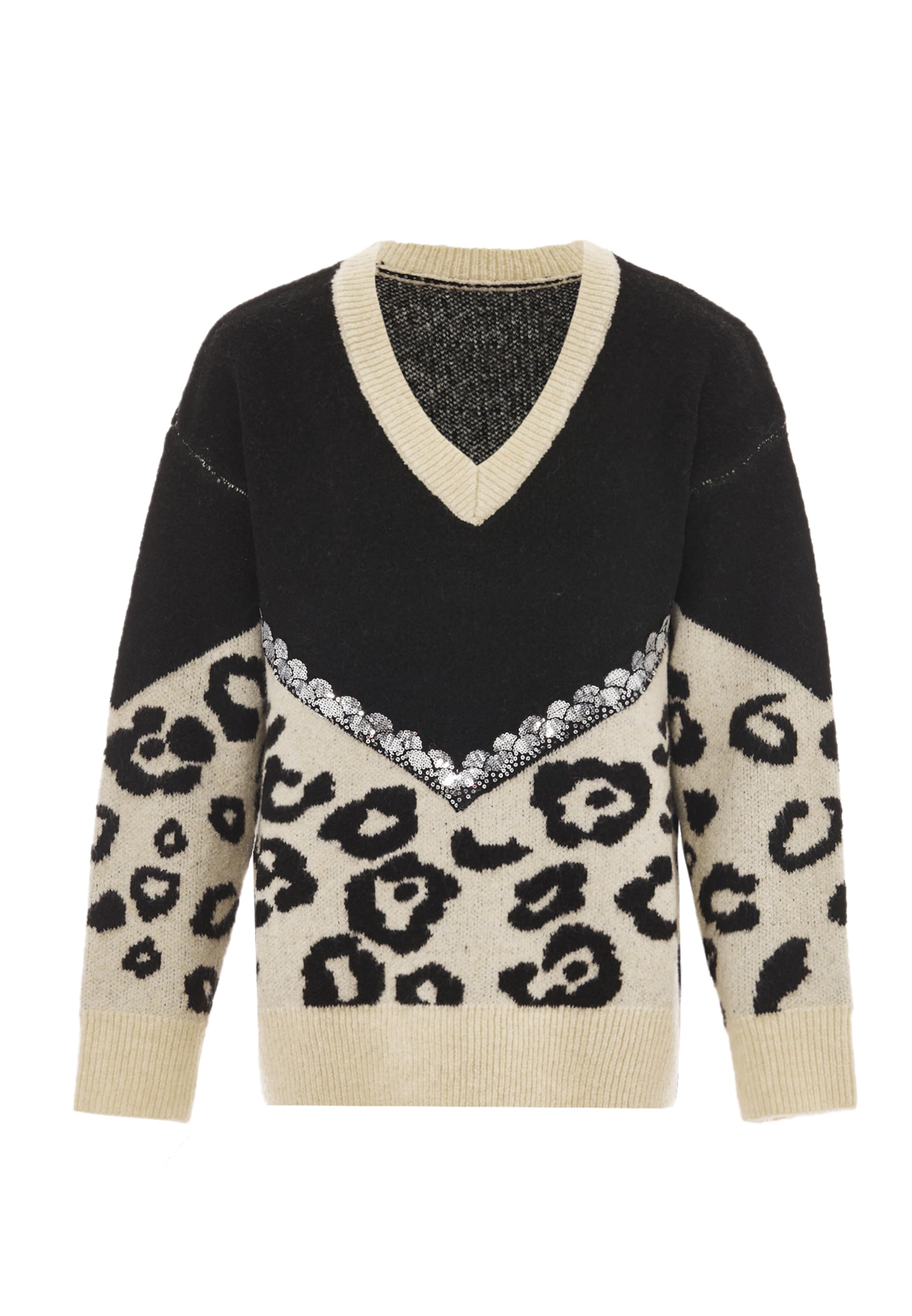 IMANE Sweater in Black: front