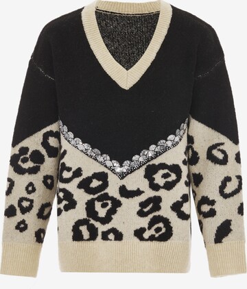 IMANE Sweater in Black: front