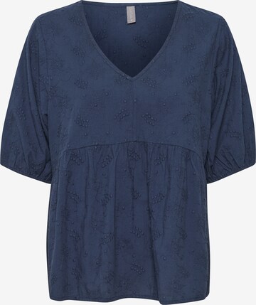 CULTURE Blouse 'Eve' in Blue: front