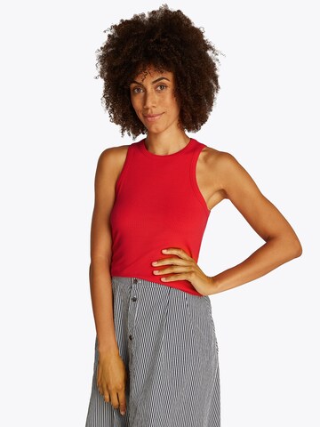 TOMMY HILFIGER Top w kolorze czerwony: przód
