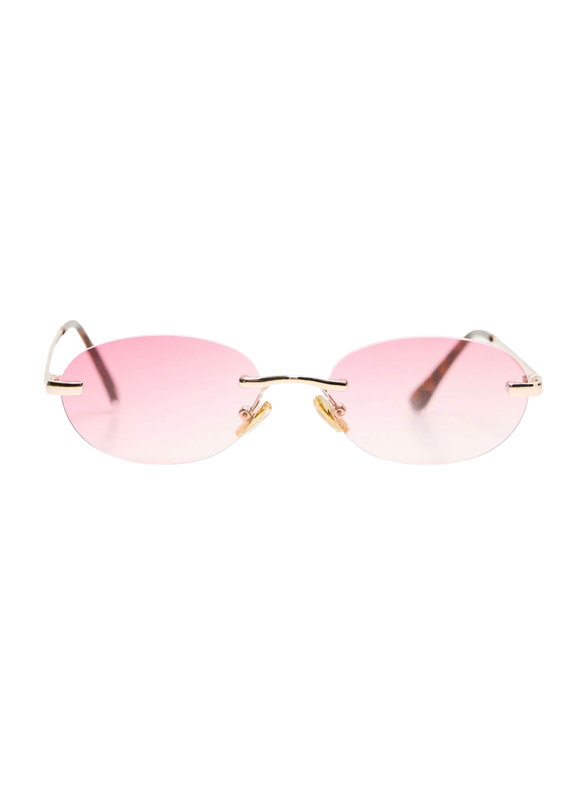 Bershka Sonnenbrille in Pink: Vorderseite