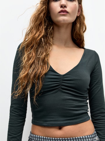 Pull&Bear Tričko - Zelená