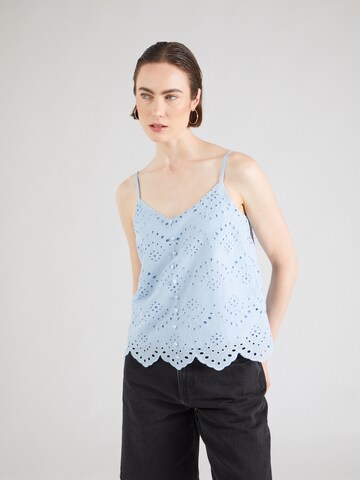 PIECES Top 'PCVILDE' in Blauw: voorkant