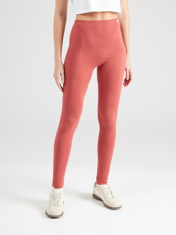 Cache Cœur - Skinny Leggings 'ZOE' en bronce: frente