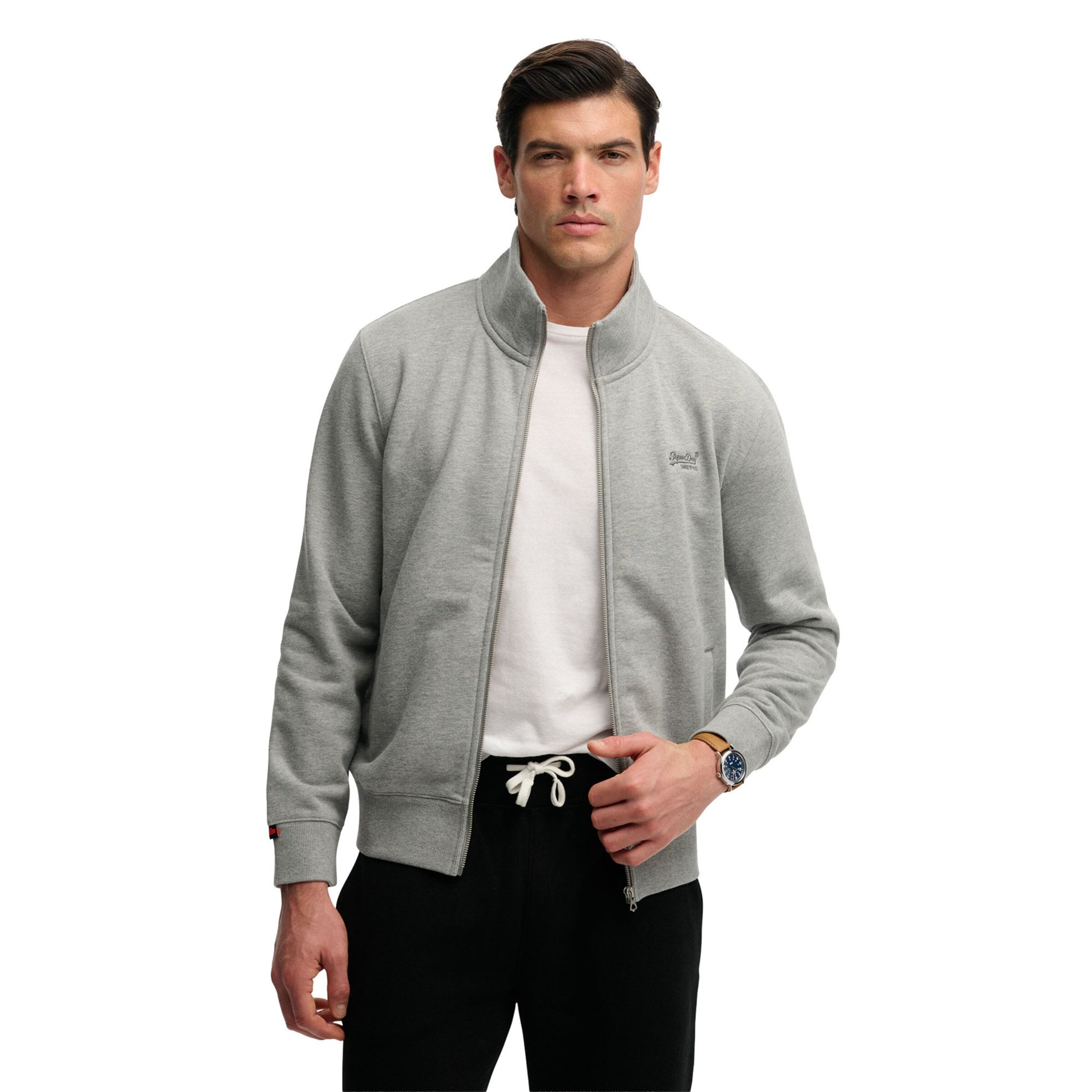 Superdry & Co Sweatjacke in Grau