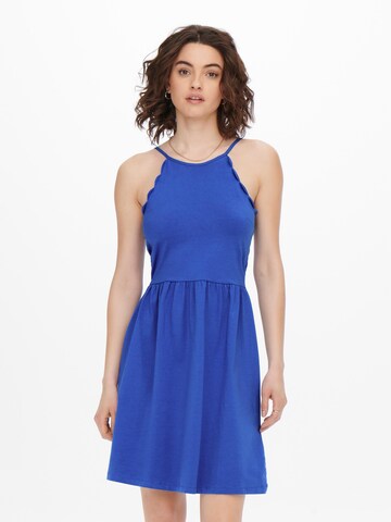 ONLY - Vestido de verão 'AMBER' em azul