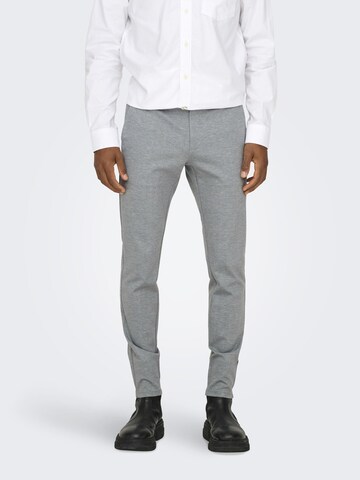 Pantalon chino 'ONSMark' Only & Sons en vert : devant