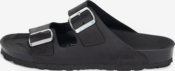 BaytonNatikače s potpeticom 'Atlas' - crna boja: prednji dio