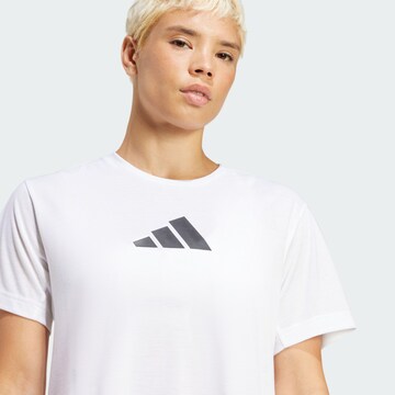 ADIDAS PERFORMANCE Performance shirt 'Essentials' in White
