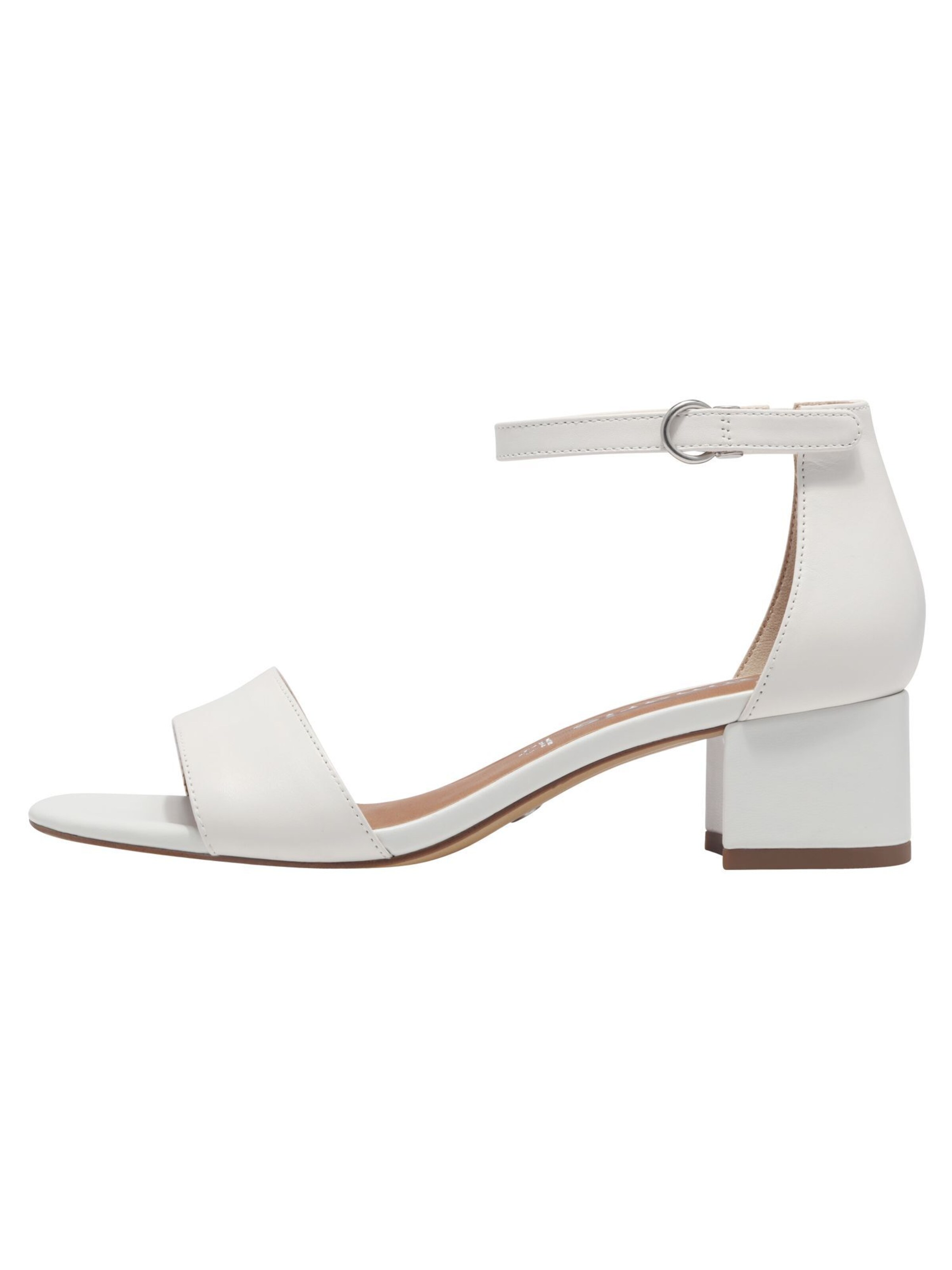 Tamaris Sandalen met riem in Wit