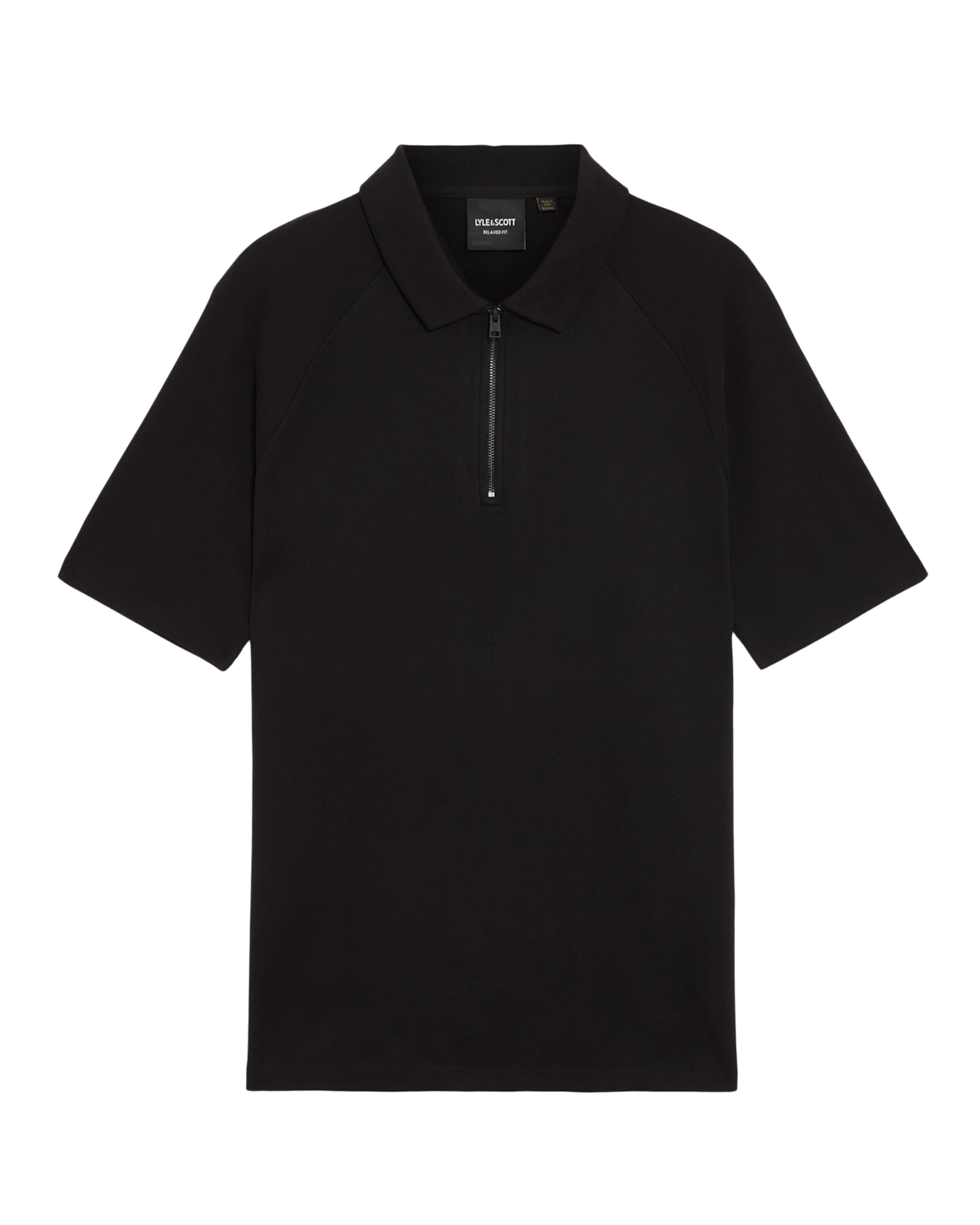 Lyle & Scott Shirt in Zwart: voorkant