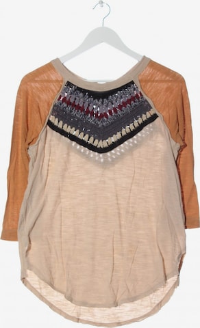 We The Free Top & Shirt in S in Beige: front
