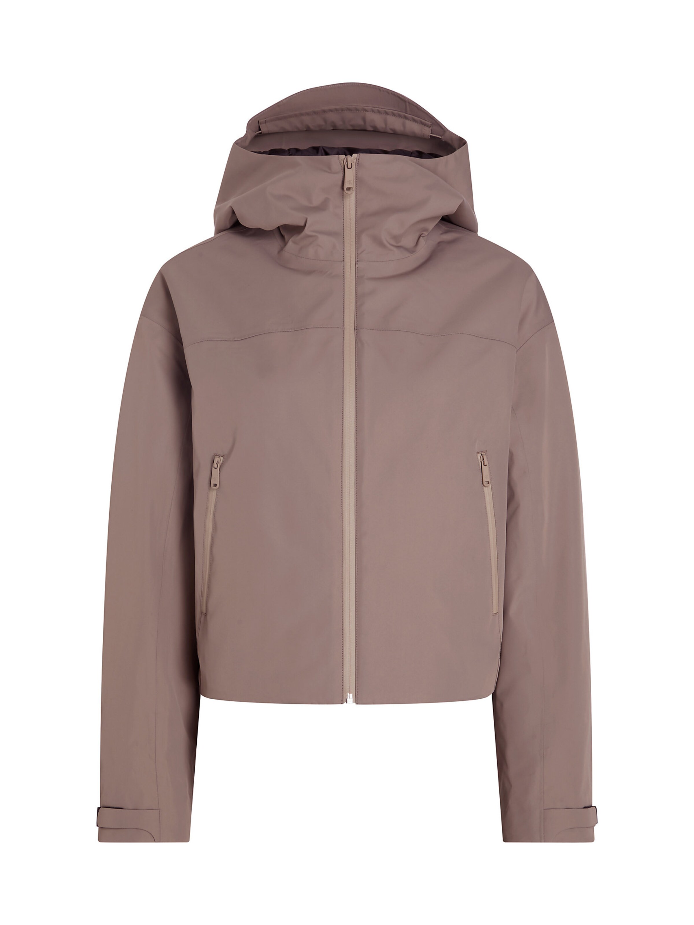 Calvin Klein Jeans Tussenjas in Bruin: voorkant