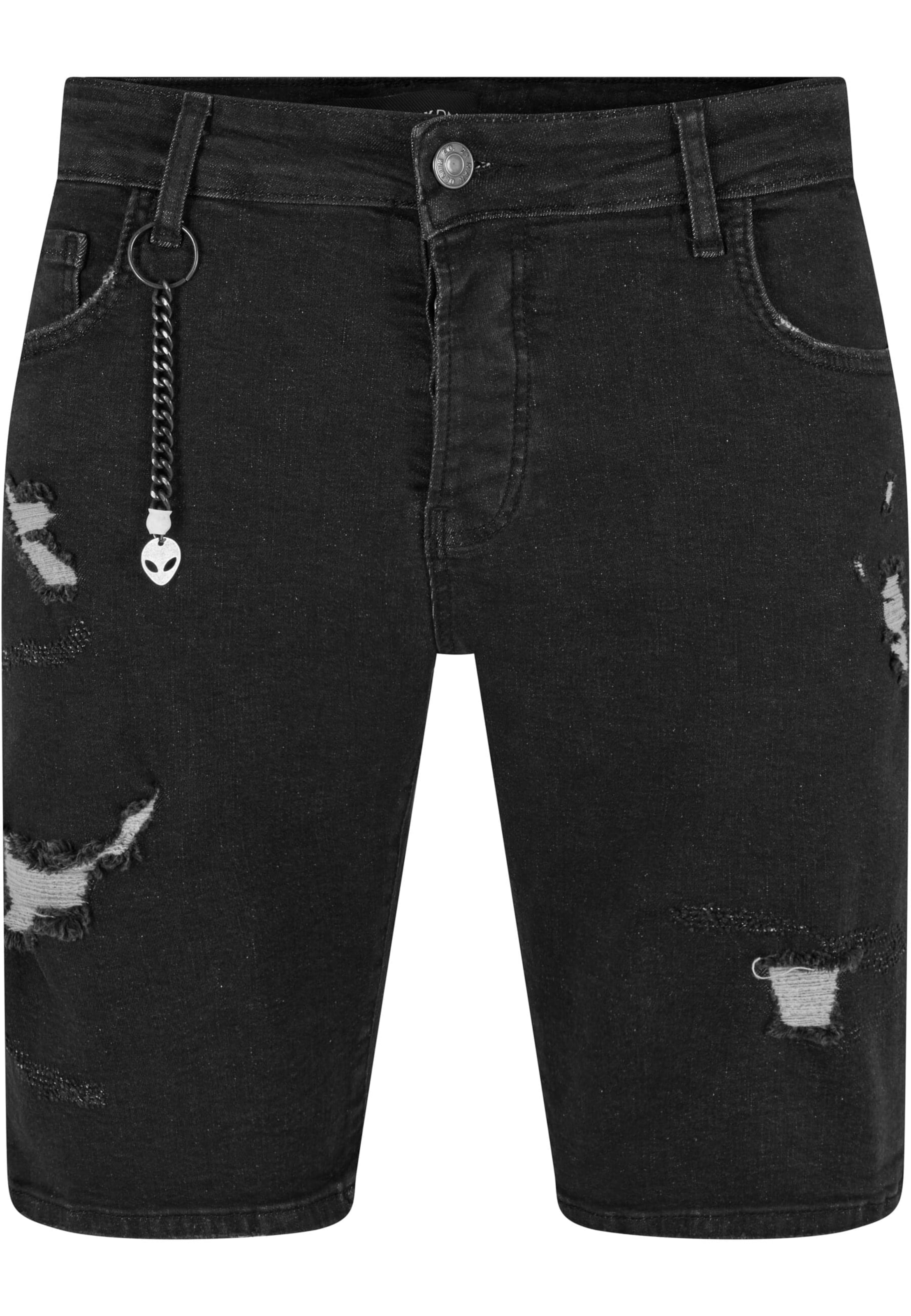 regular Jeans di 2Y Premium in nero: frontale