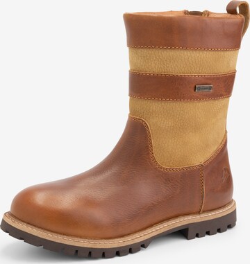 Bottes 'Tallinn' Travelin en beige : devant