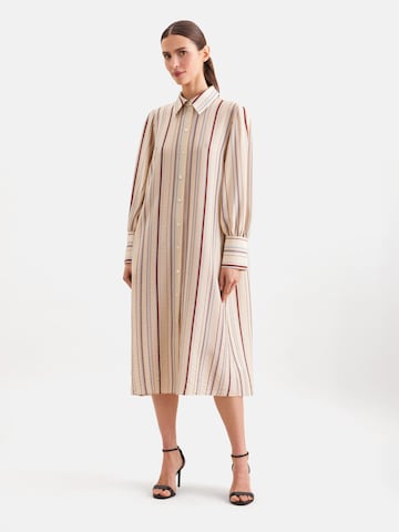 SEIDENSTICKER Jurk in Beige